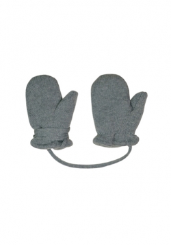 Baby Fausthandschuhe mit Daumen Maximo Grau