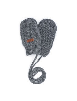 GOTS Baby Fausthandschuhe Maximo Grau