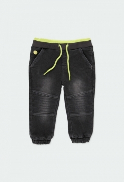 Jeans Boboli mit Rundbund dunkelgrau