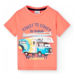 T-Shirt Boboli orange 'Holliday'