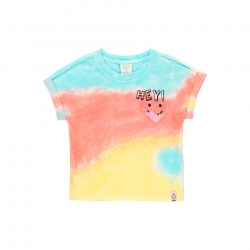 T-Shirt Boboli bunt-geflammt 'HEY'