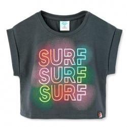 Kurz-Shirt Boboli dunkelgrau 'Surf'