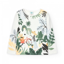 Langarm-Shirt Boboli off-with 'Bike is my love'
