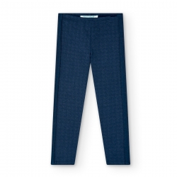 Glitzer-Legging Boboli dunkelblau