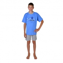 2tlg Schlafanzug blau 'Surfer'