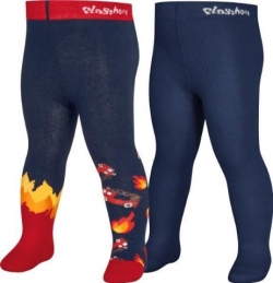 2er Pack Strumpfhose Playshoes 'Feuerwehr'