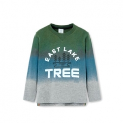 Langarmshirt Boboli multi-color 'East Lake'