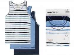 3er Pack Unterhemden Jacky muli-color