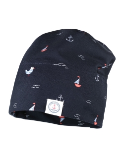 Beanie Maximo dunkelblau 'Maritim' UPF 50+