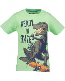 T-Shirt Blue Seven grün 'Ready to Skate'