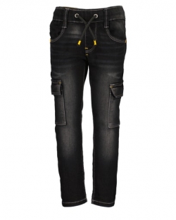 Cargo-Jeans Blue Seven schwarz (Rundbund mit Kordel)