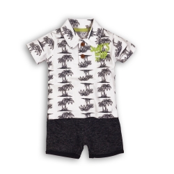 2tlg Set Dirkje Poloshirt + kurze Hose