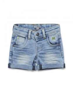 Jeans-Bermuda KokoNoko bleached mit Aufschlag