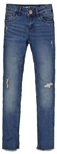 Jeans Garcia blau 'Fetzig'