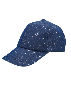 Base Cap Maximo Blau/Glitzerpünktchen