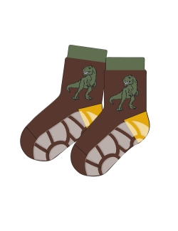 Socken Dino Maximo braun