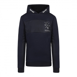 Hoodie No Way Monday dunkelblau