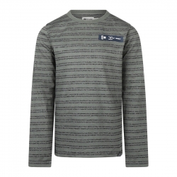 Langarm-Shirt No Way Monday armygrün