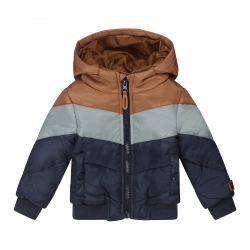 Anorak Dirkje senf/mint/blau