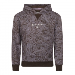Hoodie KokoNoko braun 'Farnwedel'