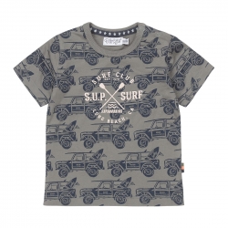 T-Shirt Dirkje army-grün 'Surf-Club'