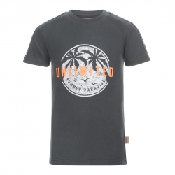 T-Shirt DJ dunkelgrau 'Unlimited'