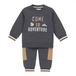 2tlg Set Dirkje dunkelblau/braun 'Adventure'