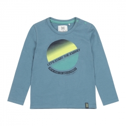 Langarmshirt KokoNoko petrol