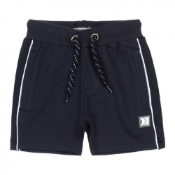 Sweat-Shorts DJ dunkelblau-Seitenstreifen
