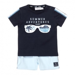 2tlg. Set Dirkje blau 'Summer Adventures'
