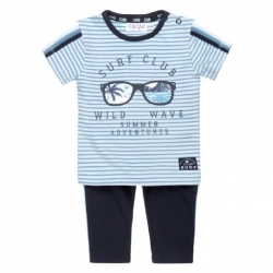 2tlg. Set Dirkje hellblau-dunkelblau 'Sunglasses'